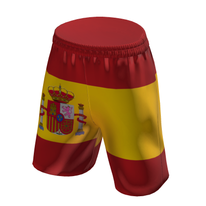 Spain National Flag Shorts thumbnail
