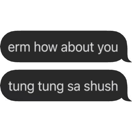 tung tung sa shush