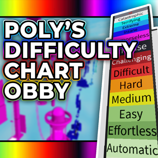 [FINALE] Poly's Difficulty Chart Obby official Roblox game thumbnail