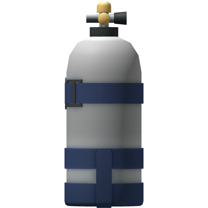 Kokoro's Diving Oxygen Tank