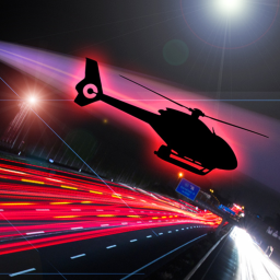 Racing game with guns