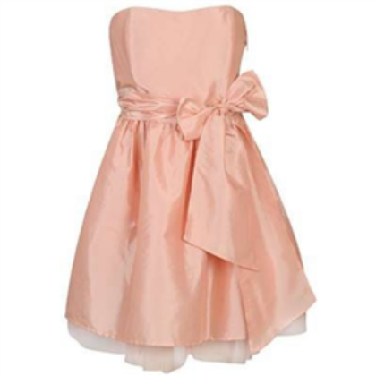Light Pink dress with a Bow on the side! Roblox decal