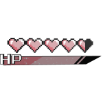 Cute Pink HP Bar