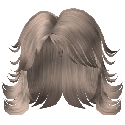 Ash Blonde Electrifying Y2K Wolfcut Roblox item