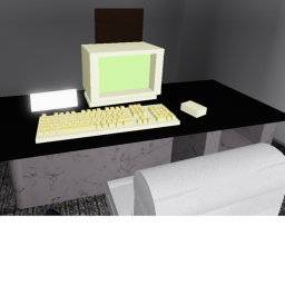 Typical Spy's Office.