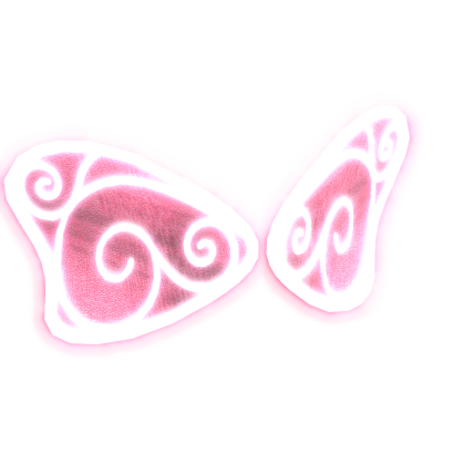 Glowing Pink Fairy Wings