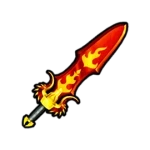 Flaming Sword [ONE HIT DEADLY SWORD]