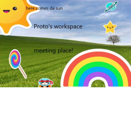 proto's workspace meting area
