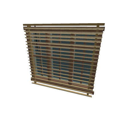 window with blinds
