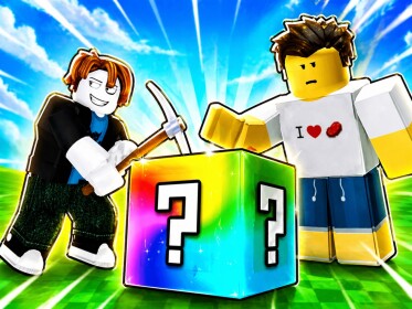 ⛏️ Quebre um Bloco da Sorte e escape de Steak!