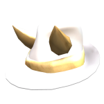 Gold Devil Hat