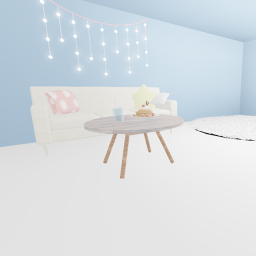 light blue kawaii room ♡
