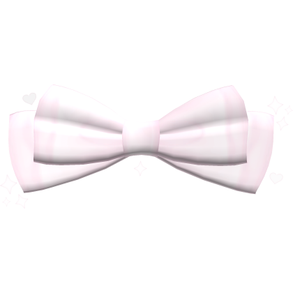 pink sparkly bow