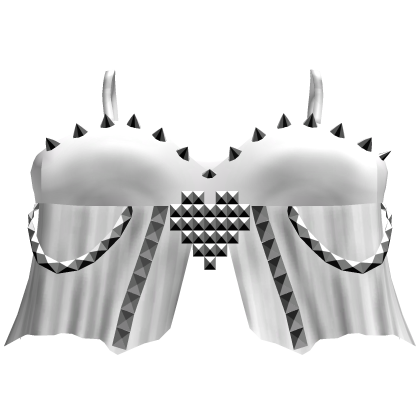     White Gothic Vkei Top