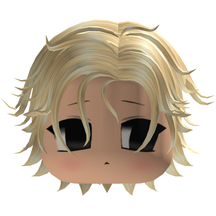 Blonde Fluffy Layered Boy Hair