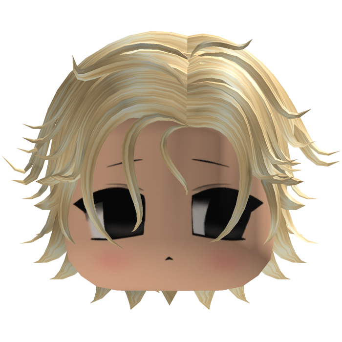 Blonde Fluffy Layered Boy Hair