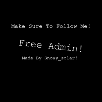 Free Admin!