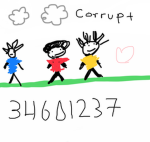 corrupt 私