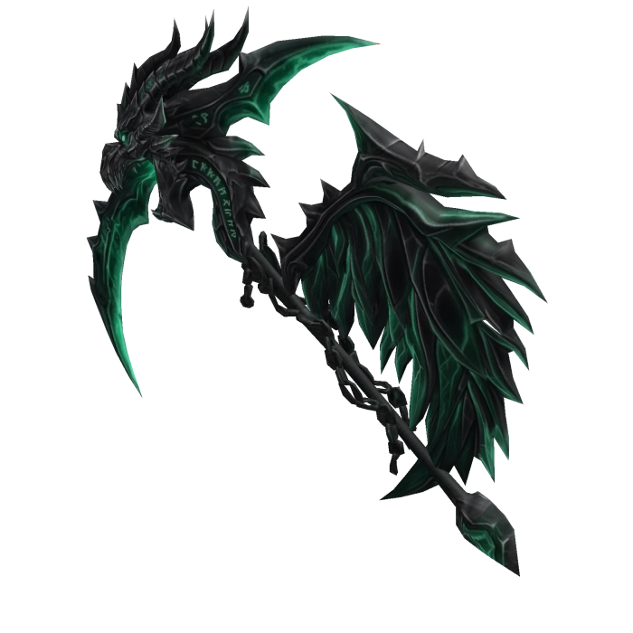 Guadaña de Dragon verde