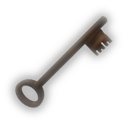 Brown Corroded Key