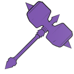 Purple Neon Hammer