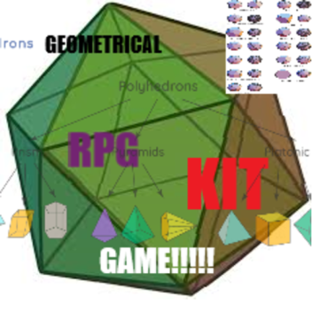 Geometrical RPG kit game