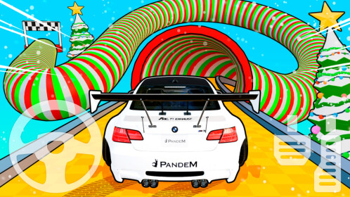 🔥[RACE] Epic Car Stunt Race Obby 