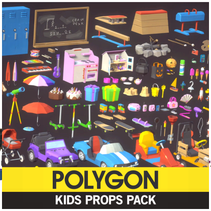 Polygon Kids Props Pack