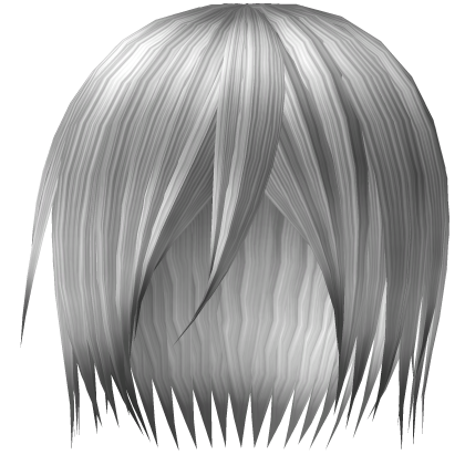  soft moe emo hair in white 45. Roblox item