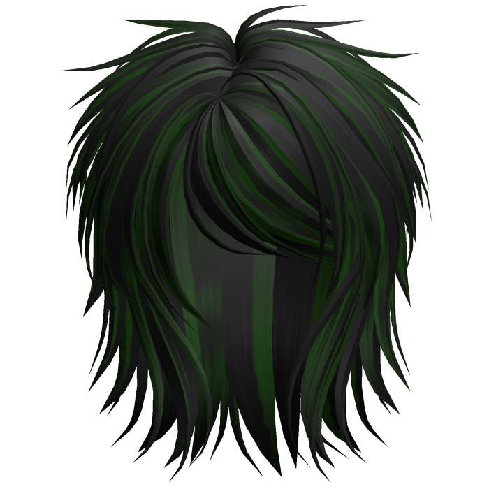 Short Fluffy Scene Blowout Toxic Green