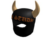 Y TARGET REDO Ski Mask Horns Y2k