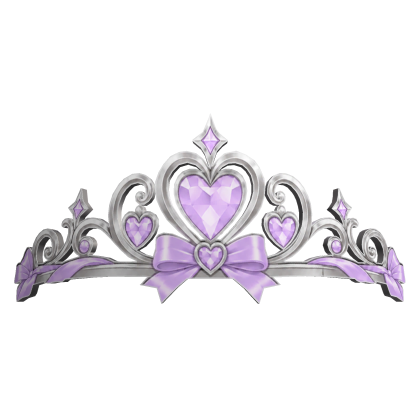 Pastel Purple Coquette Tiara
