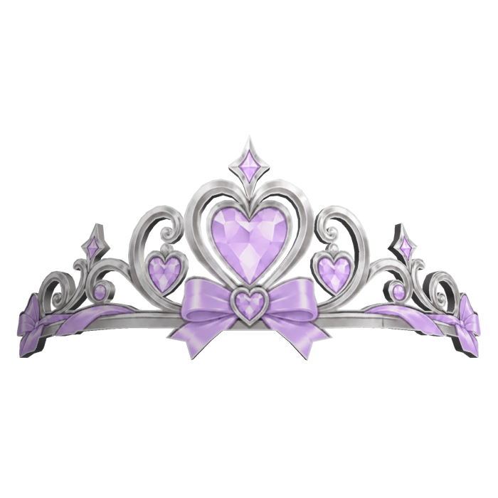 Pastel Purple Coquette Tiara