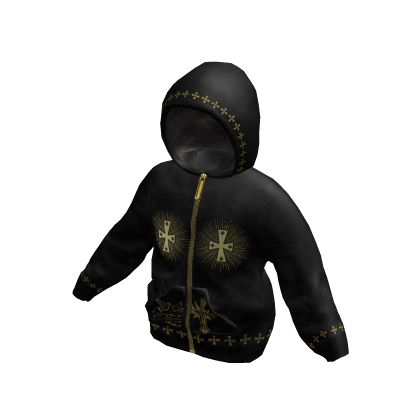 Black & Gold Hoodie