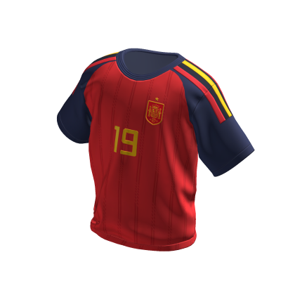Lamine Yamal 19 Spain 2026 Home Football T-Shirt thumbnail