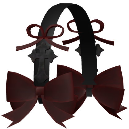 Goth Vampire Headband Roblox item