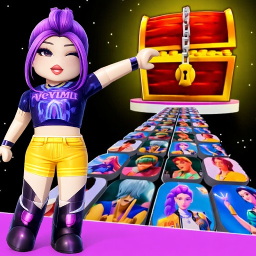 🎶 KPop Demon Hunters Color Tower🎤