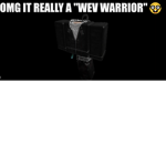 headless sweating warrior