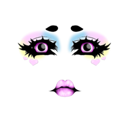 Pastel colors Makeup! ♡ Roblox decal