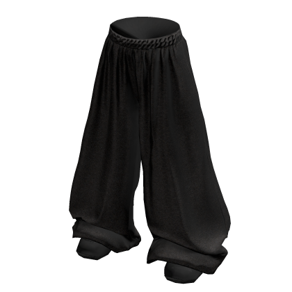 Black Sweatpants & Sneakers