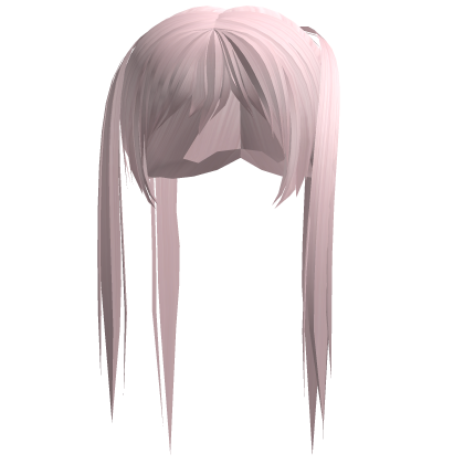 messy anime kawaii twintails in pink Roblox item