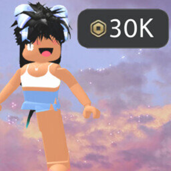 AFK until someone donate 30K! + Obby