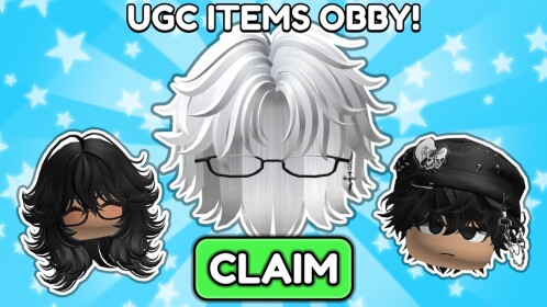 UGC Items Obby [AFK or Play] 🎁