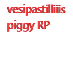 vesipastilliiis piggy RP