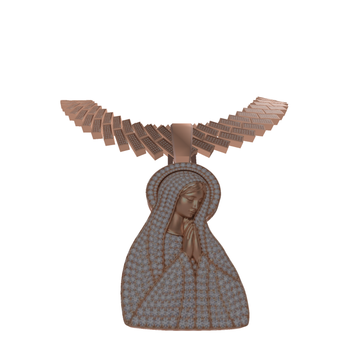 (4.0) Q50 Rosegold Angel Chain