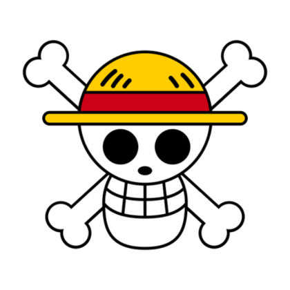 one-piece-calavera-pegatina Roblox decal