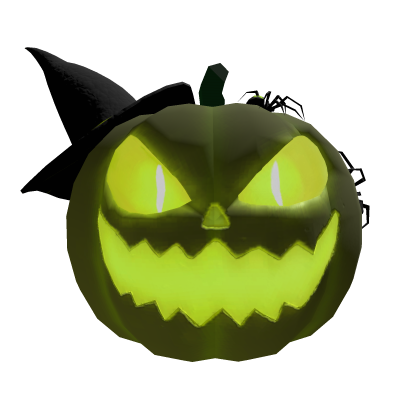 [Animated] Neon Yellow Pumpkin Halloween 🎃