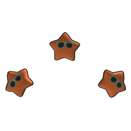 Floating Star Head (Orange)