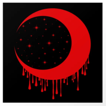 red moon Roblox decal