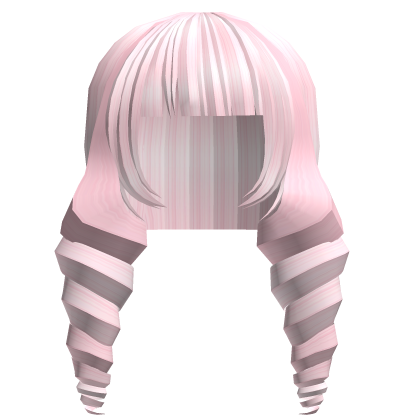 ૮ ꈍﻌ ꈍა♥ pink princess curls (hair base)
